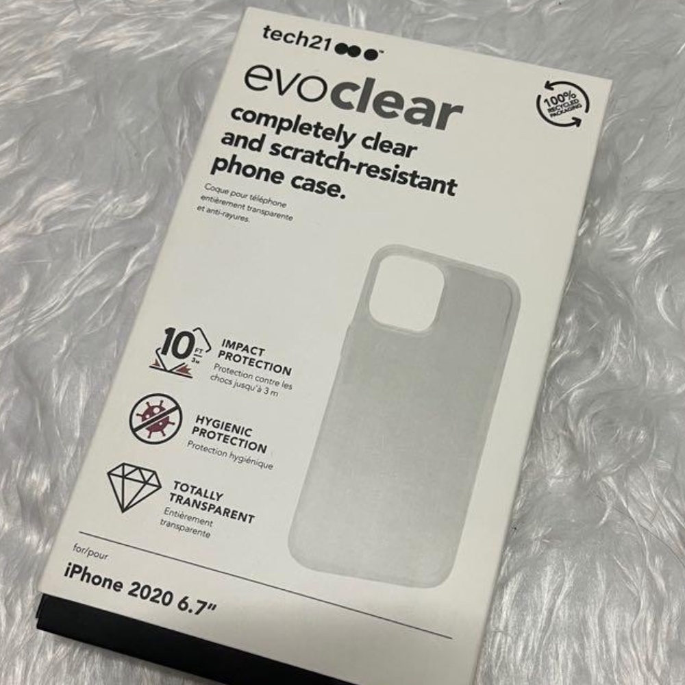 Tech21 iPhone 12/12 Pro Clear Case